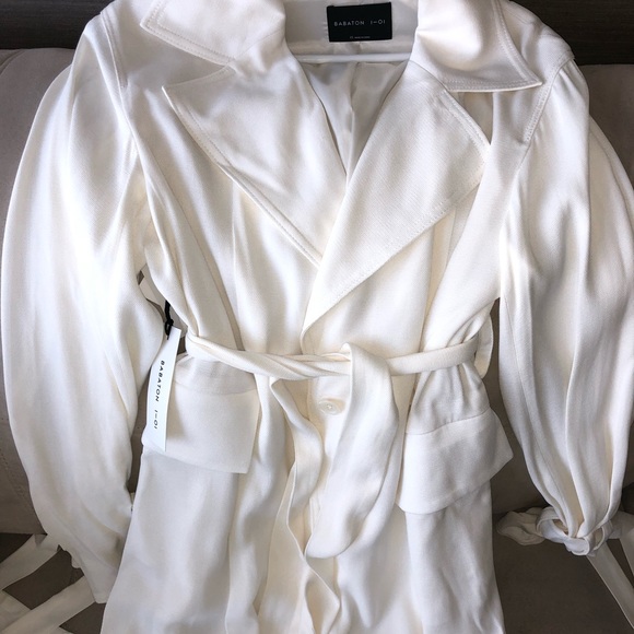 COPY - Aritzia Babaton Trench Wrap Dress - Picture 5 of 9